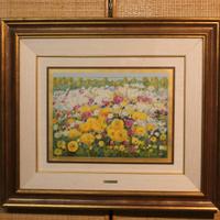 Serigrafia Michele Cascella su foglia d’oro 18 Kt