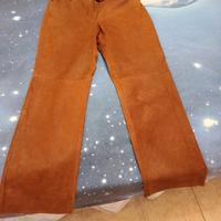 pantaloni donna vera pelle Mariella Burani tg. 44