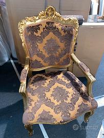 Poltrone stile Luigi XVI francese