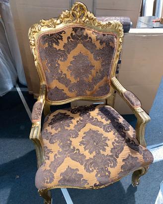 Poltrone stile Luigi XVI francese