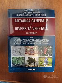 Botanica generale e diversità vegetale