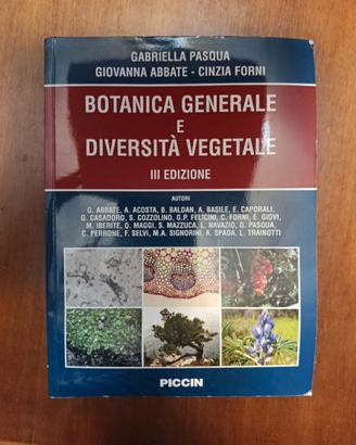 Botanica generale e diversità vegetale