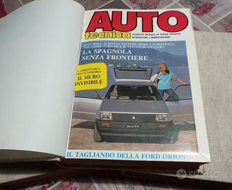 Riviste Autotecnica anni 80