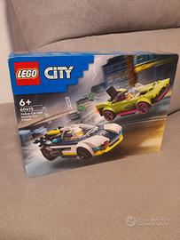 Lego 60415 police car and muscle car chase