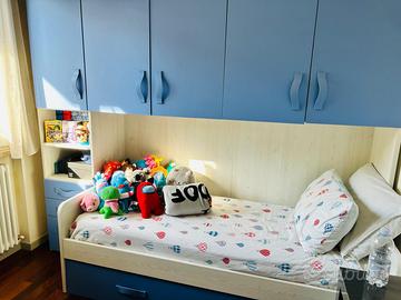 Cameretta bimbo letto e armadio a ponte