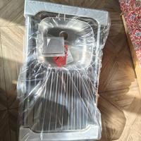 Lavello Inox 90x50 cm, nuovo ancora imballato