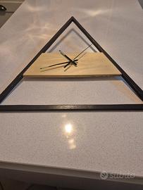 orologio da parete in legno