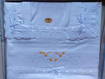 Lenzuolino carrozzino/culla