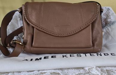 BORSA A TRACOLLA IN 100% PELLE AIMEE KESTENBERG