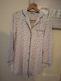 Camicia da Notte Even&Odd Rosa Fantasia Gatti