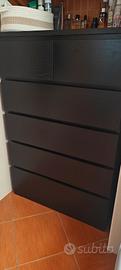 Ikea Malm Nera