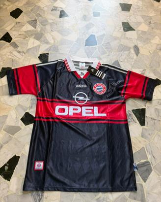 Bayern Monaco 1997/98 Maglia  Adidas Opel Vintage