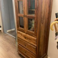 Mobile vetrinetta in legno
