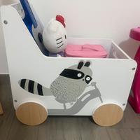 Portagiochi baule kinderkraft