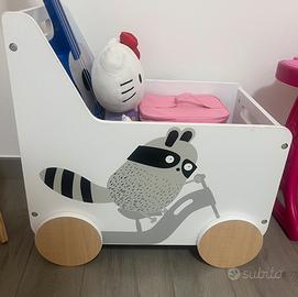 Portagiochi baule kinderkraft