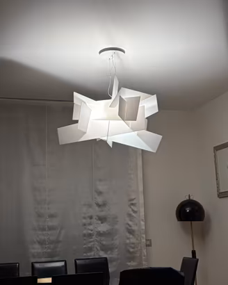 Lampadario e lampada Big bang Foscarini