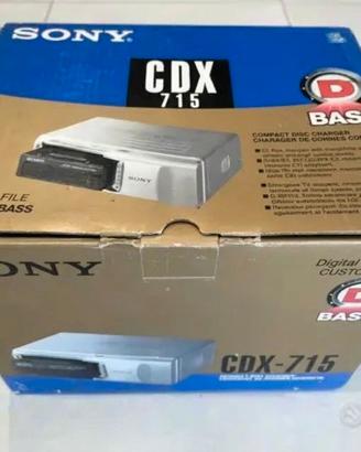 NUOVO Imballato Sony CDX-715 MAI USATO 