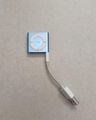 Apple iPod Nano Blu Funzionante con Cavo