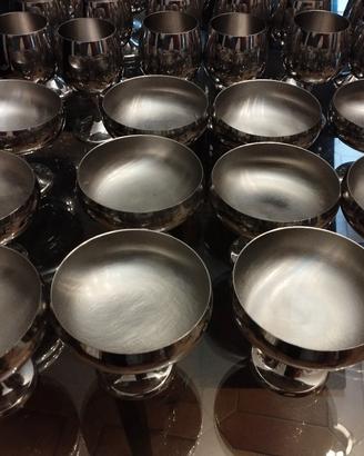 set bicchieri AMC artdesign in acciaio inox 18/10 