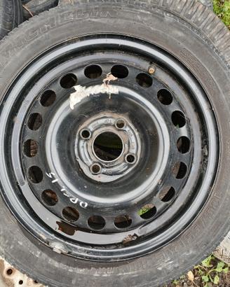 Cerchio in ferro Opel R15 cerchione