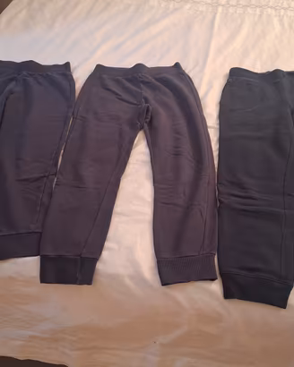 3 pantaloni tuta bambino 11-12 anni