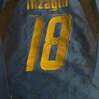 Maglia calcio Inzaghi nazionale autografata