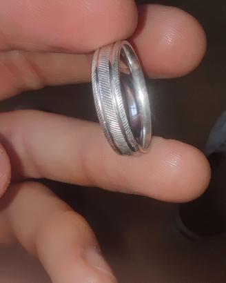 anello in argento vero
