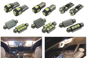 KIT 19 LAMPADE LED INTERNE BMW E39 SERIE 5 SEDAN 5