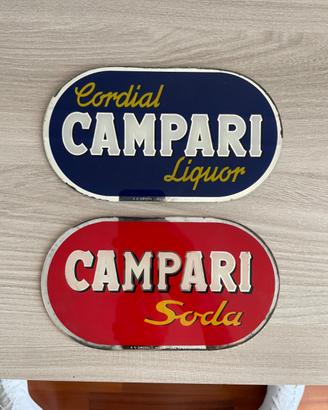 Insegne vetrofanie Campari 
