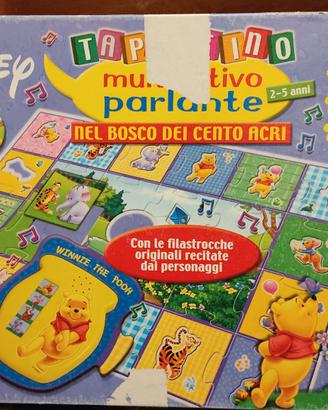 Tappeto parlante con soggetti Disney