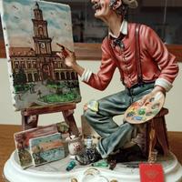 Statuetta in porcellana capodimonte H 27 cm