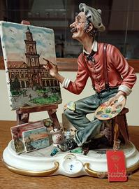 Statuetta in porcellana capodimonte H 27 cm