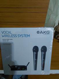 coppia di microfono(dual)akg