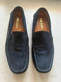 Mocassini Prada blu originali