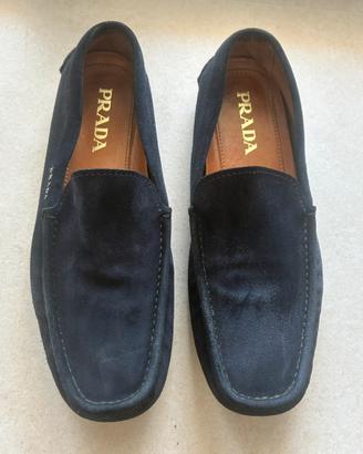 Mocassini Prada blu originali