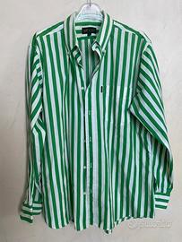 Camicia vintage a righe, Derby Sporting, taglia L.