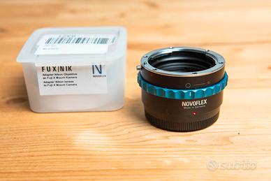 Adattatore NOVOFLEX FUX/NIK (Nikon F a Fujifilm X)