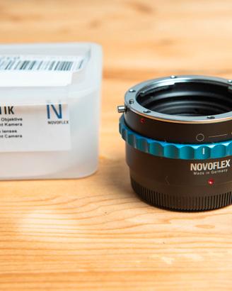 Adattatore NOVOFLEX FUX/NIK (Nikon F a Fujifilm X)