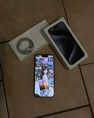 iPhone 15 pro max 256GB blu, come nuovo.