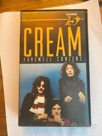 VHS CREAM LIVE THE FAREWELL CONCERT 1969