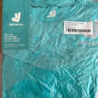 Magliette 3 Deliveroo nuove mai usate misura S