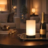 Lampada touch cilindrica