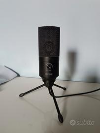 Microfono USB, tre piedi