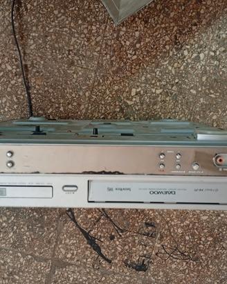 lettore CD e videocassette   home theater 