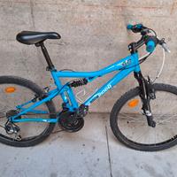 Mountain bike bi-ammortizzata 24
