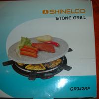 Piastra Stone Grill Shinelco per cucinare