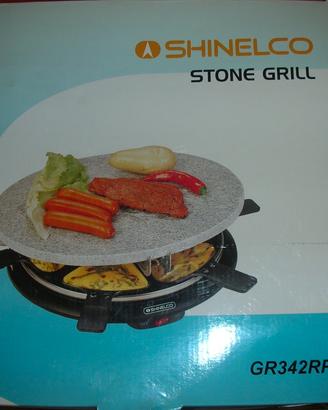 Piastra Stone Grill Shinelco per cucinare