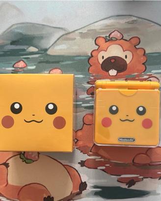 Nintendo Game Boy Advance sp Pikachu Edition Boxat