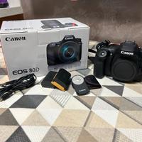 Canon EOS 80D + ottiche