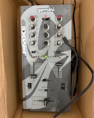 Mixer Gemini 2 canali professionale per dj